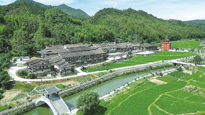 天马革命老区村百年革命历史遗迹的古厝群