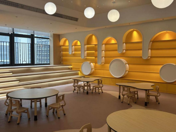 图:粤港澳大湾区(南沙)儿童福利及权益保护中心内景 图:粤港澳大湾区(南沙)儿童福利及权益保护中心内景